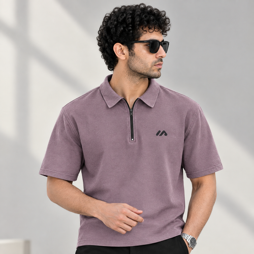Signature Zip Polo